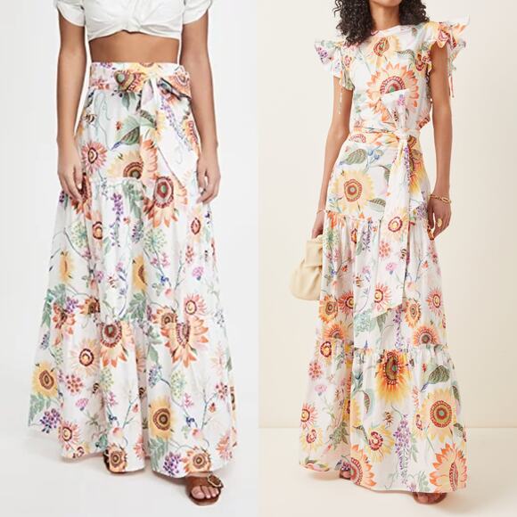 Banjanan Discovery Skirt Mid Summer Bumble White - Picture 1 of 9